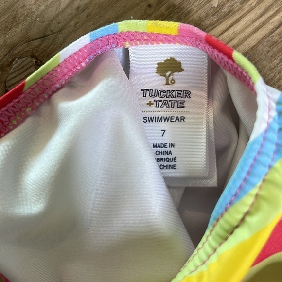 Girls SwimSuits Polo and Tucker and Tate Size 6 & 7 - Picture 5 of 6